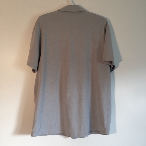 Denver Hayes Short Sleeve Knit Button Down - Picture 3 of 5